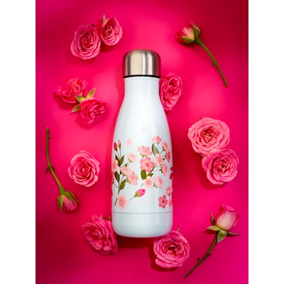 Stålflaska JobOut Mini 28 cl Floral