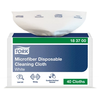 Microfiberduk Tork engångs 40st/fp