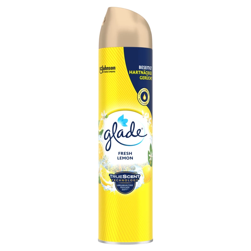 Doftspray Glade Aerosol Fresh Lemon 300ml 6st/fp