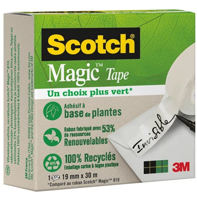 Dokumenttejp Scotch Magic 810 19mm x 30m