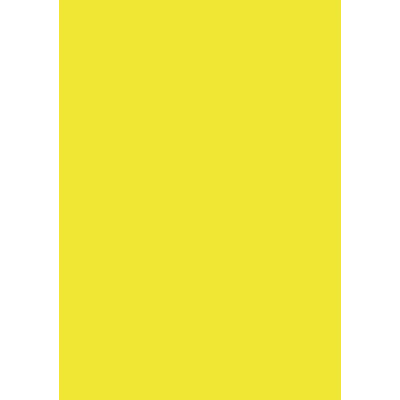 Textkartong A4 fluor gul 25st