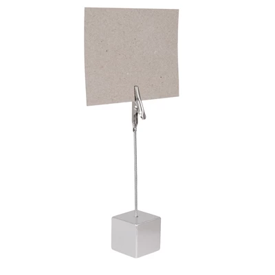 Prisklämma på fot 11,5cm Silver