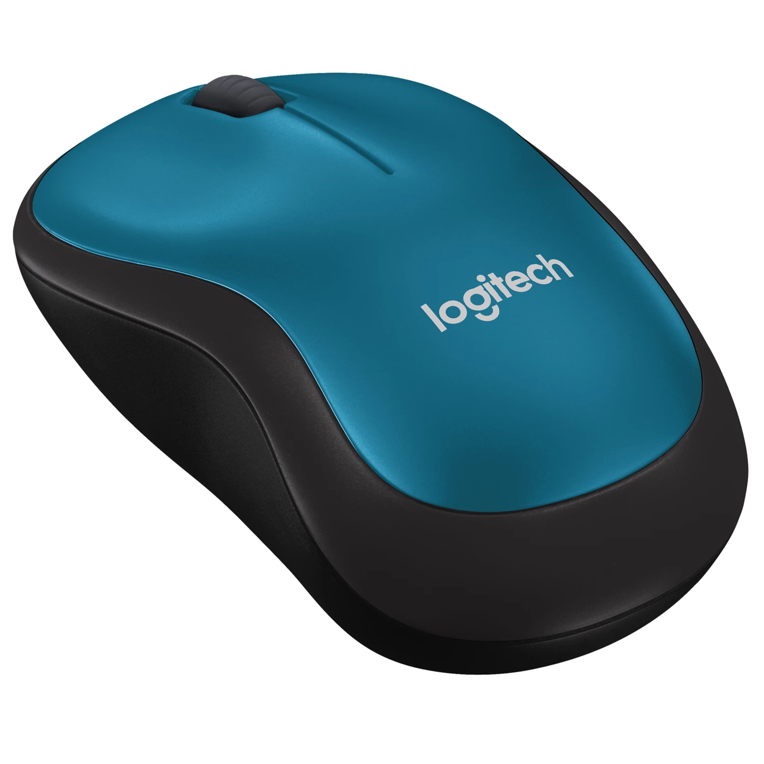 Mus Logitech M185 blå trådlös