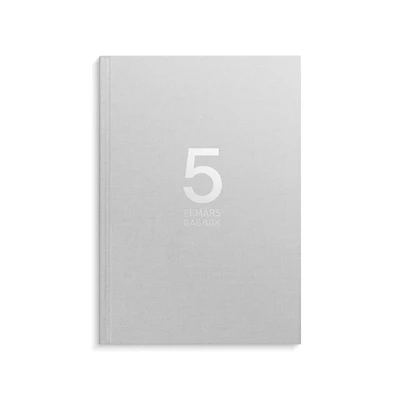 Dagbok 5-års grå linntextil 142x205 mm