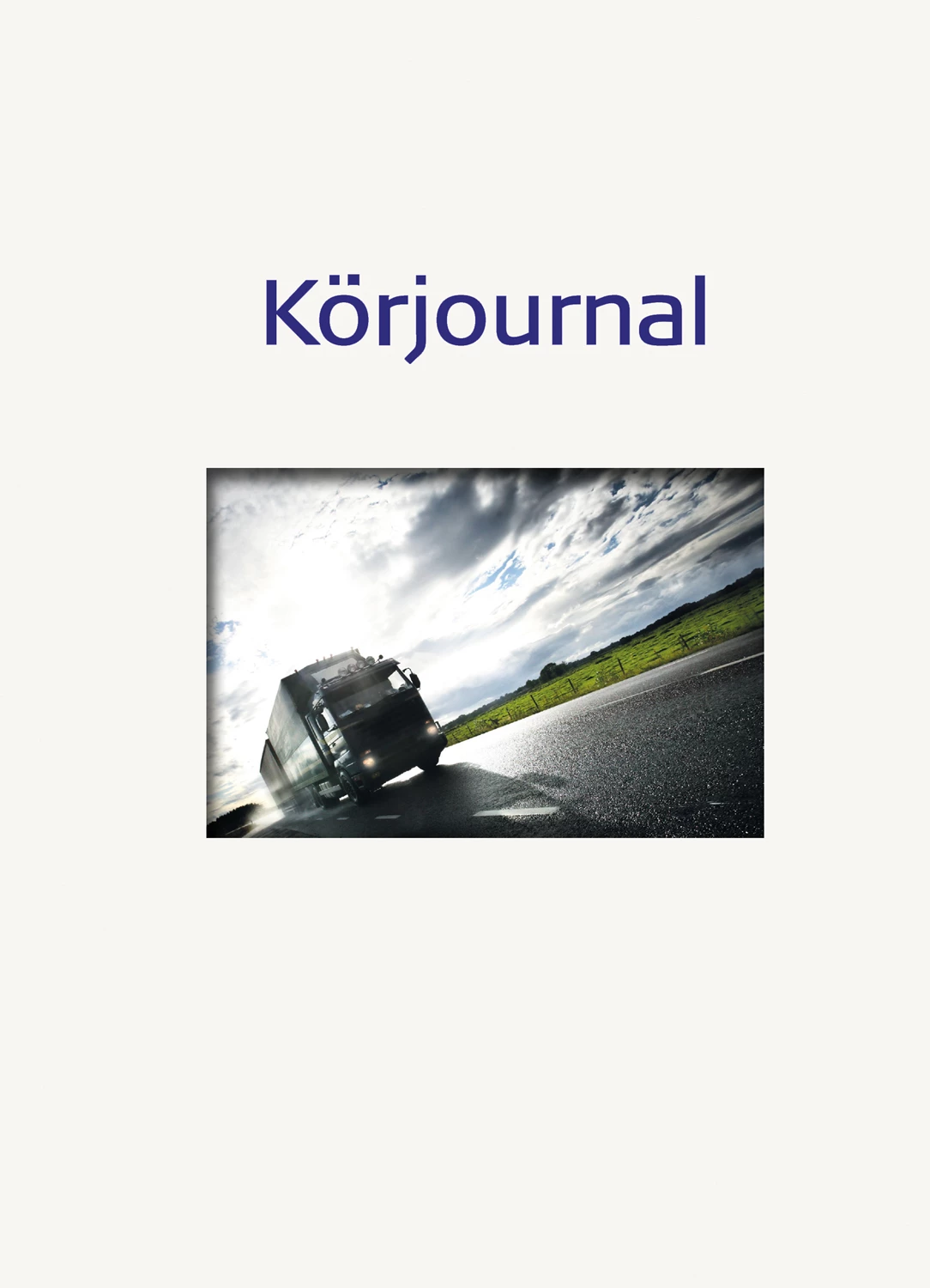 Körjournal A5 32 blad