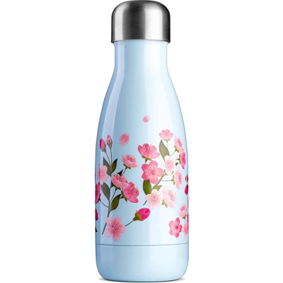 Stålflaska JobOut Mini 28 cl Floral