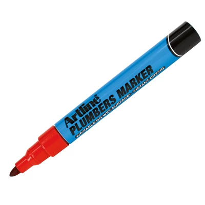 Penna Märk Artline Plumbers Marker röd