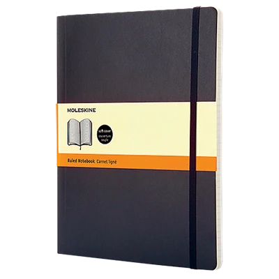 Block Moleskine Soft Large linjerat