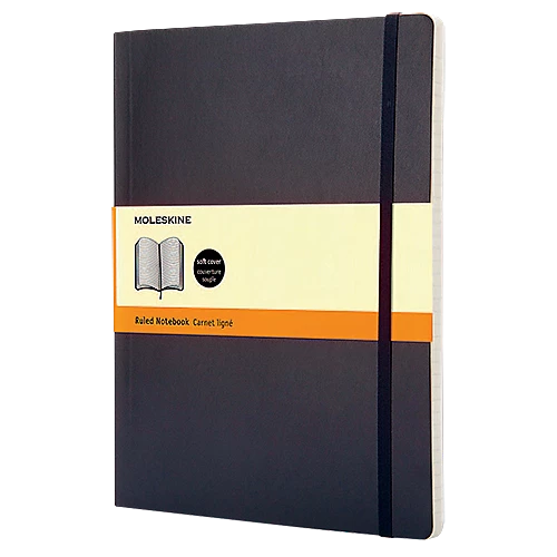 Block Moleskine Soft Large linjerat