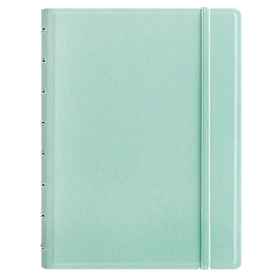 Skrivbok Filofax Notebook A5 grön pastell
