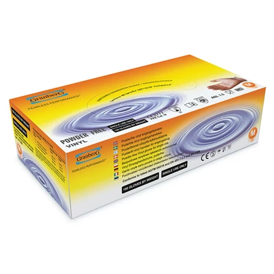 Vinylhandske opudrad Medicinsk anv strl S 100st