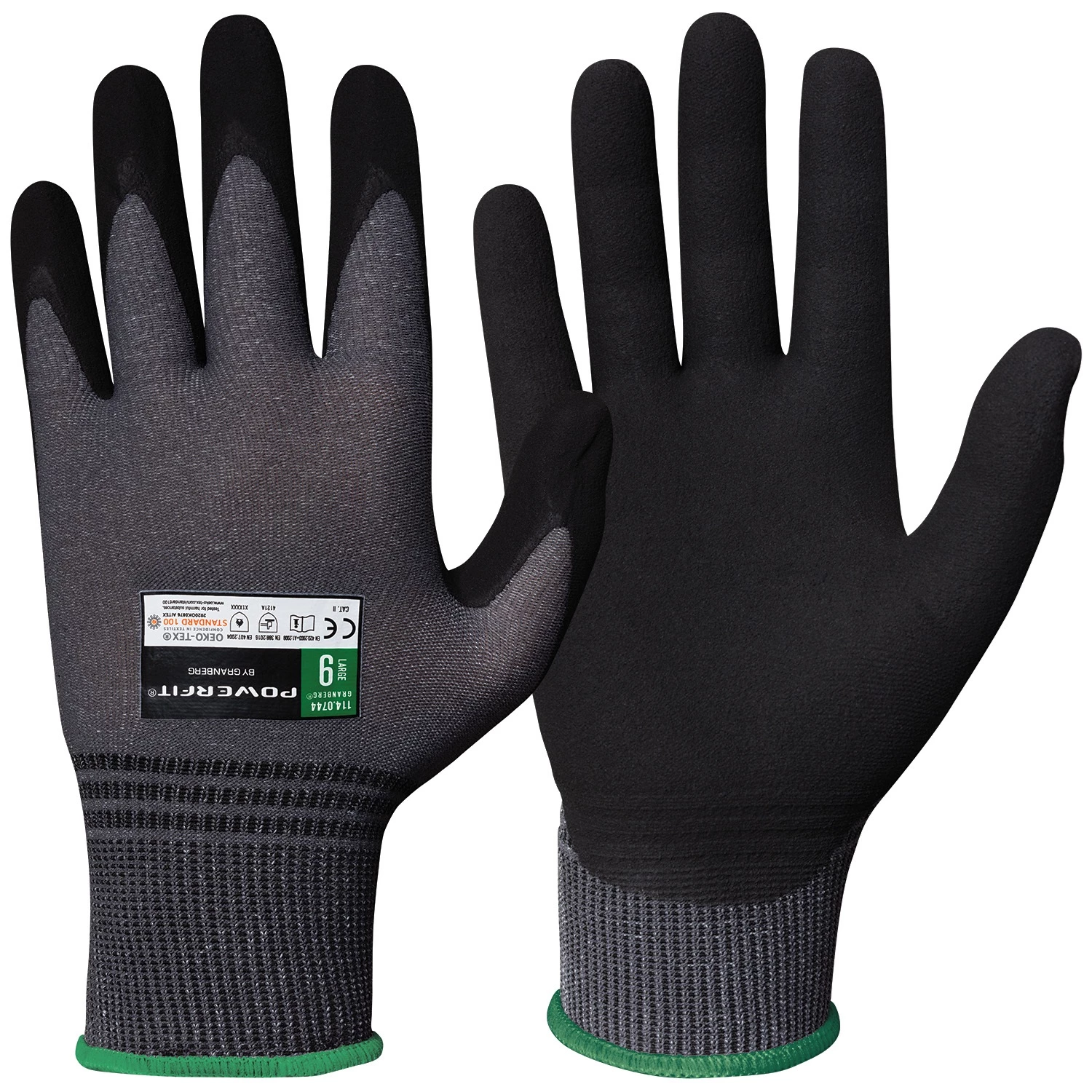 Montagehandskar Touch nitril 114.0744 strl 7