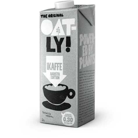 Kaffemjölk Oatly iKaffe 1L 6st/kolli