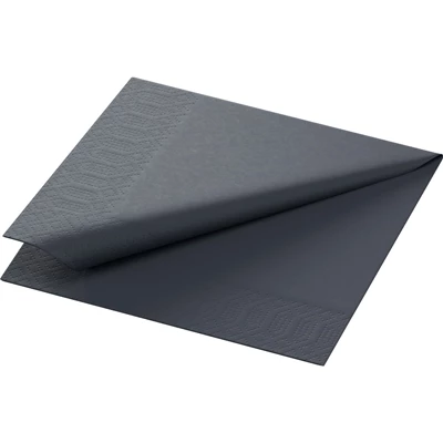 Servett 3-lags 24x24cm Svart 2000st/kolli
