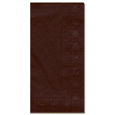 Servett 3-lags 40x40cm 1/8 Svart 250st/fp