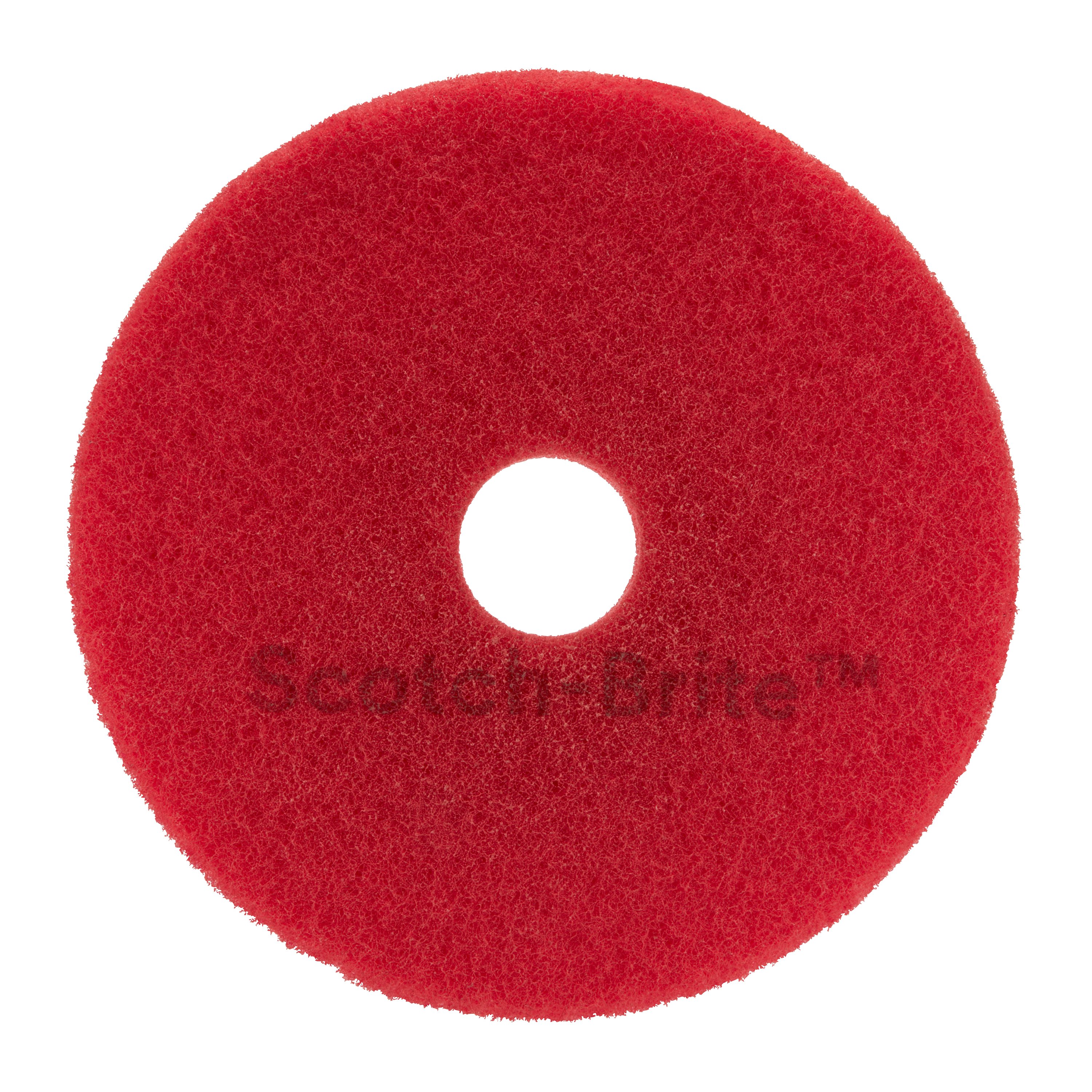 Golvvårdsrondell 3M 17"-430mm Röd