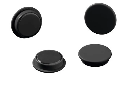 Magneter Durable rund 21 mm svart 20/fp
