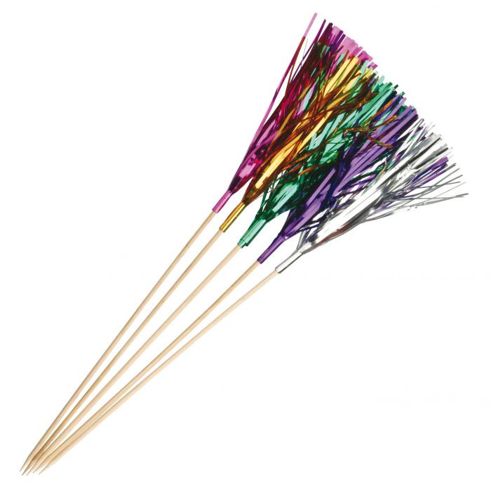 Partypinnar 16cm sort. färger Fireworks 144st