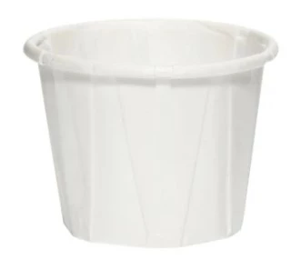 Pappersskål 3cl ketchup Vit 5000st