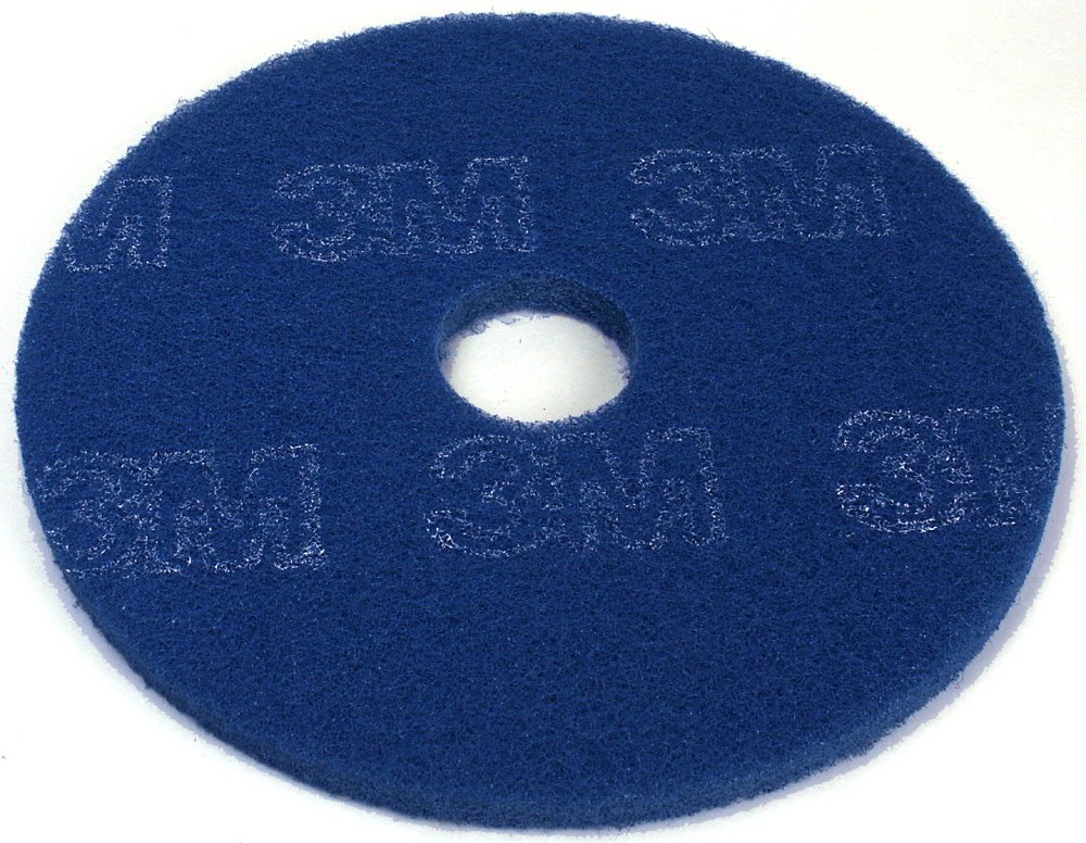 Golvvårdsrondell 3M 13" Blå