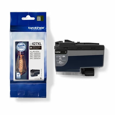 Brother LC427XLBK ink cartridge black 6K