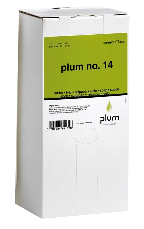 Handtvål Plum no 14 Mild 1,4L Lyxtvål för kassett