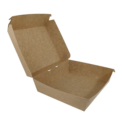 Hämtbox Papper Brun/Brun 190x150x80mm 150st