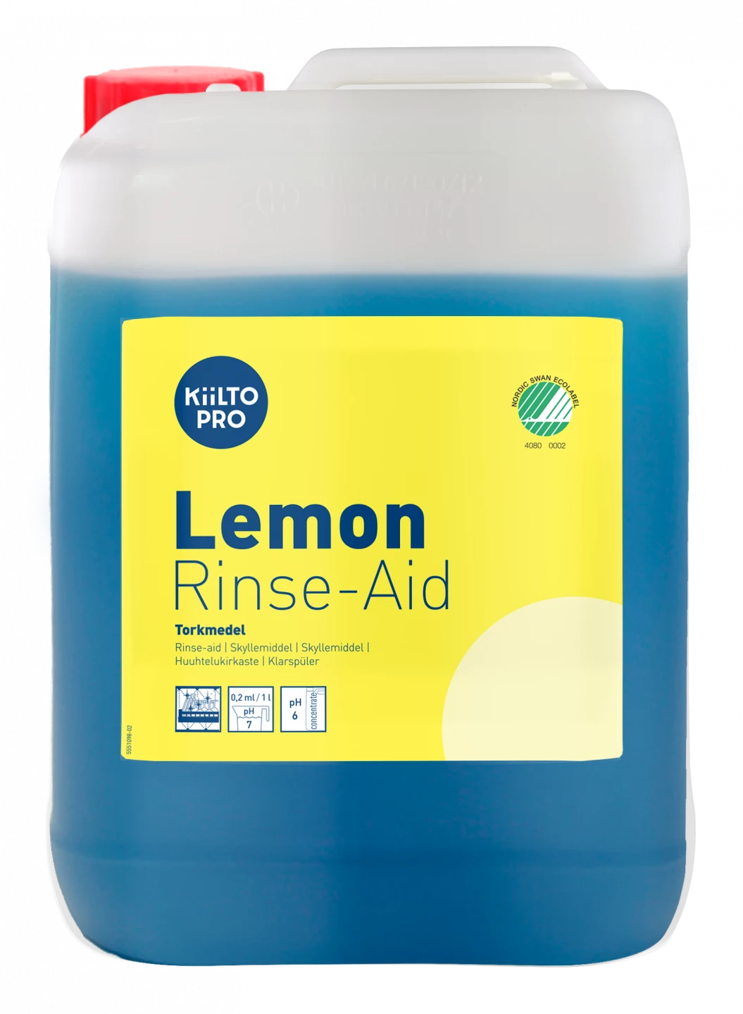 Torkmedel Kiilto Rinse-Aid Citron 10kg