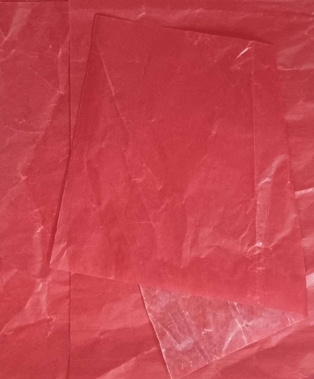 Vaxat silke 50x75cm 25g 5kg Röd
