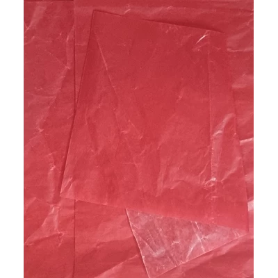 Vaxat silke 50x75cm 25g 5kg Röd