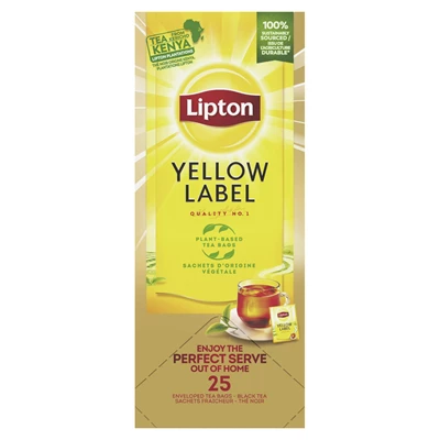 Te Lipton Yellow Label 25st/fp
