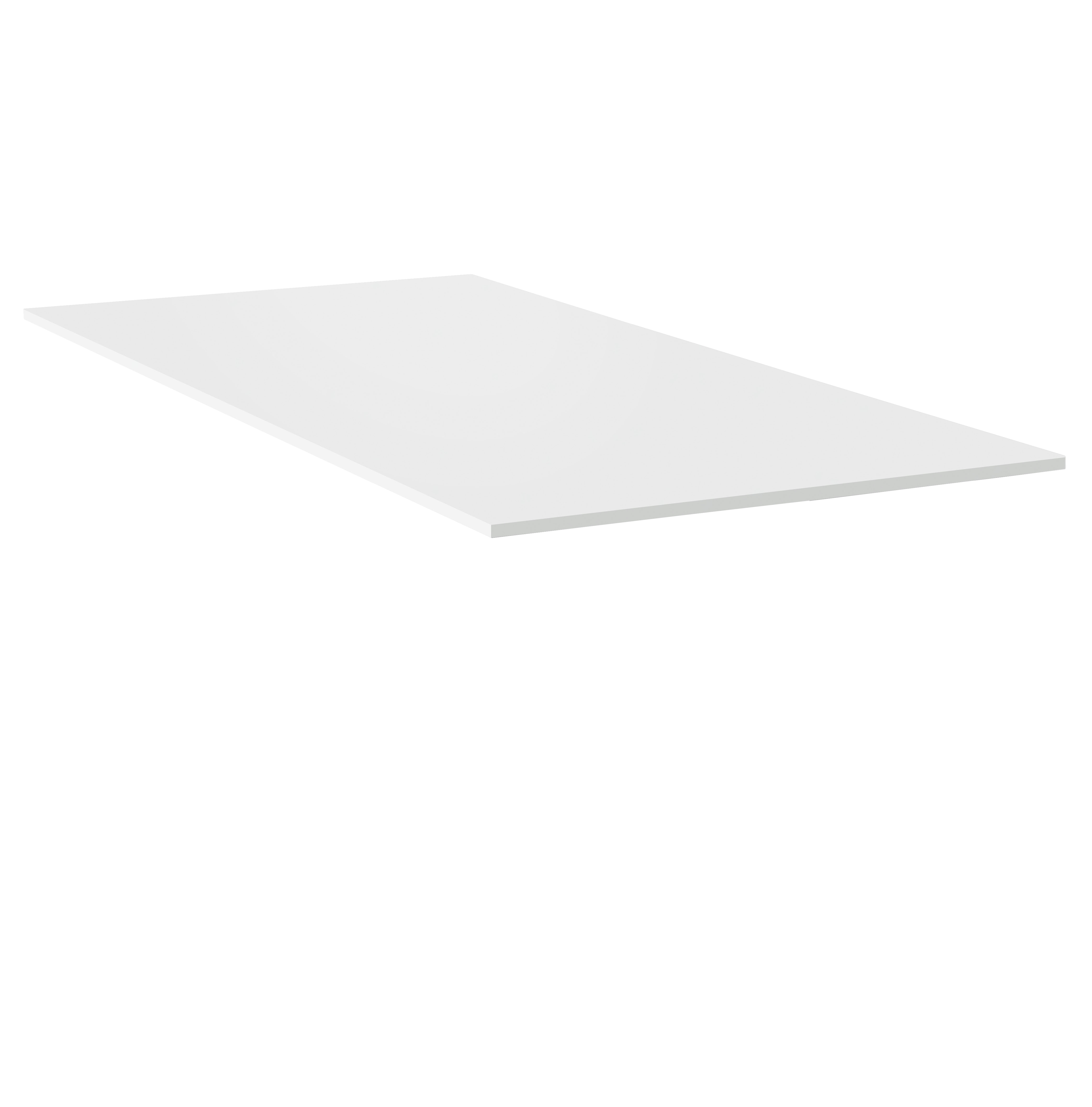 Bordsskiva Rak Vitlaminat 1600x800mm