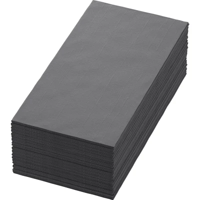 Servett Dunisoft Bio 40x40cm 1/8 Granitgrå 360st