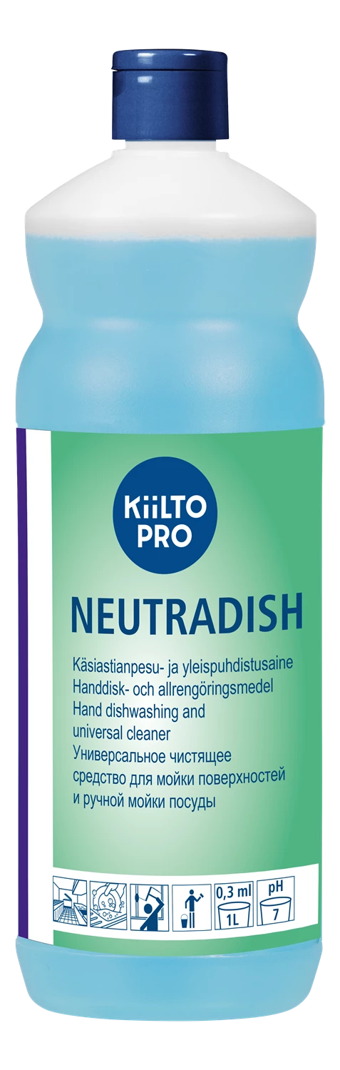 Handdisk Kiilto Pro Neutradish 1L 6st/kolli