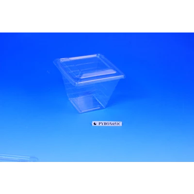 Bägare Pyramipack m lock transp 650ml 480st