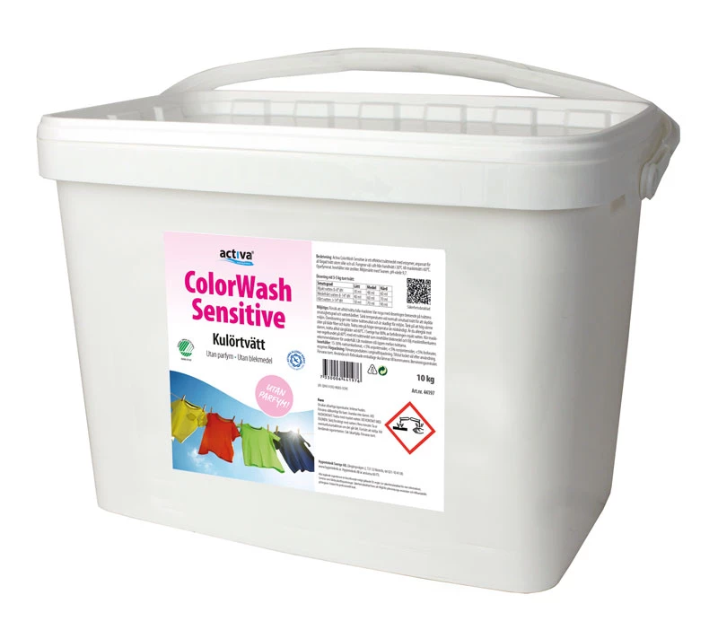Tvättmedel Activa ColorWash Sensitive 10kg
