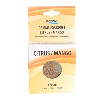 Dammsugaruppfräschare Mango 4-pack