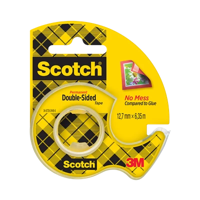 Dubbelhäftande tejp Scotch 136D 12,7mm x 6,3m