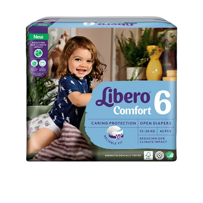 LIBERO Comfort 6 (jr), 13-20 kg, 6x42p