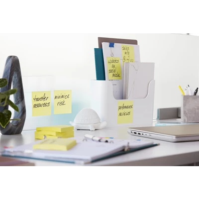 Post-it SuperSt.Z-NotesCanaryYellow76x76mm 12st/fp