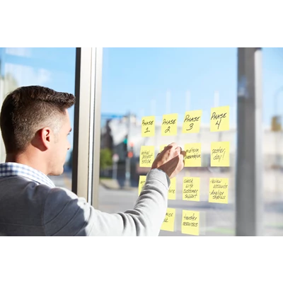 Post-it SuperSt.Z-NotesCanaryYellow76x76mm 12st/fp