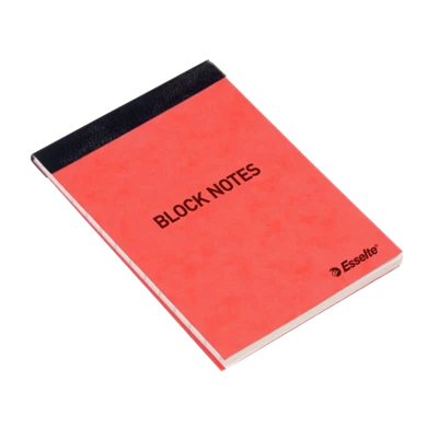 Blocknotes A7 50blad/block linjerat 240st