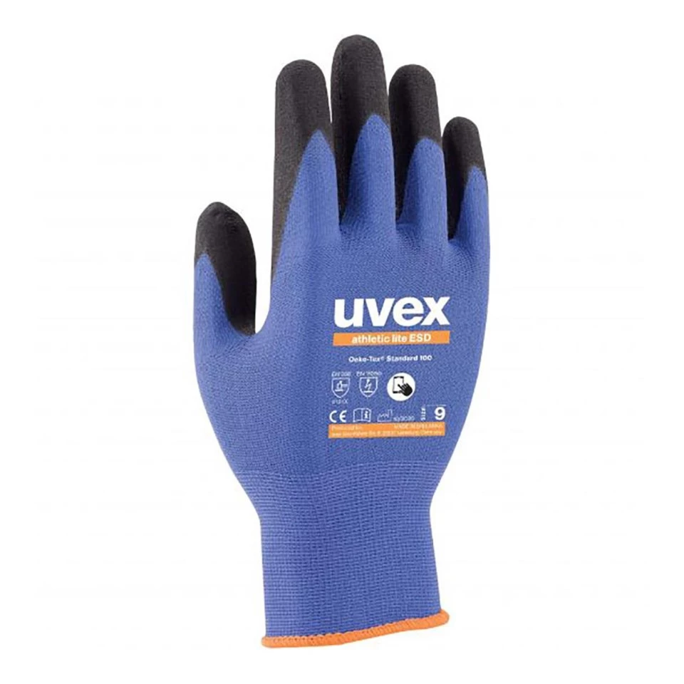 Montagehandske Uvex Athletic Lite strl 7 10par/fp