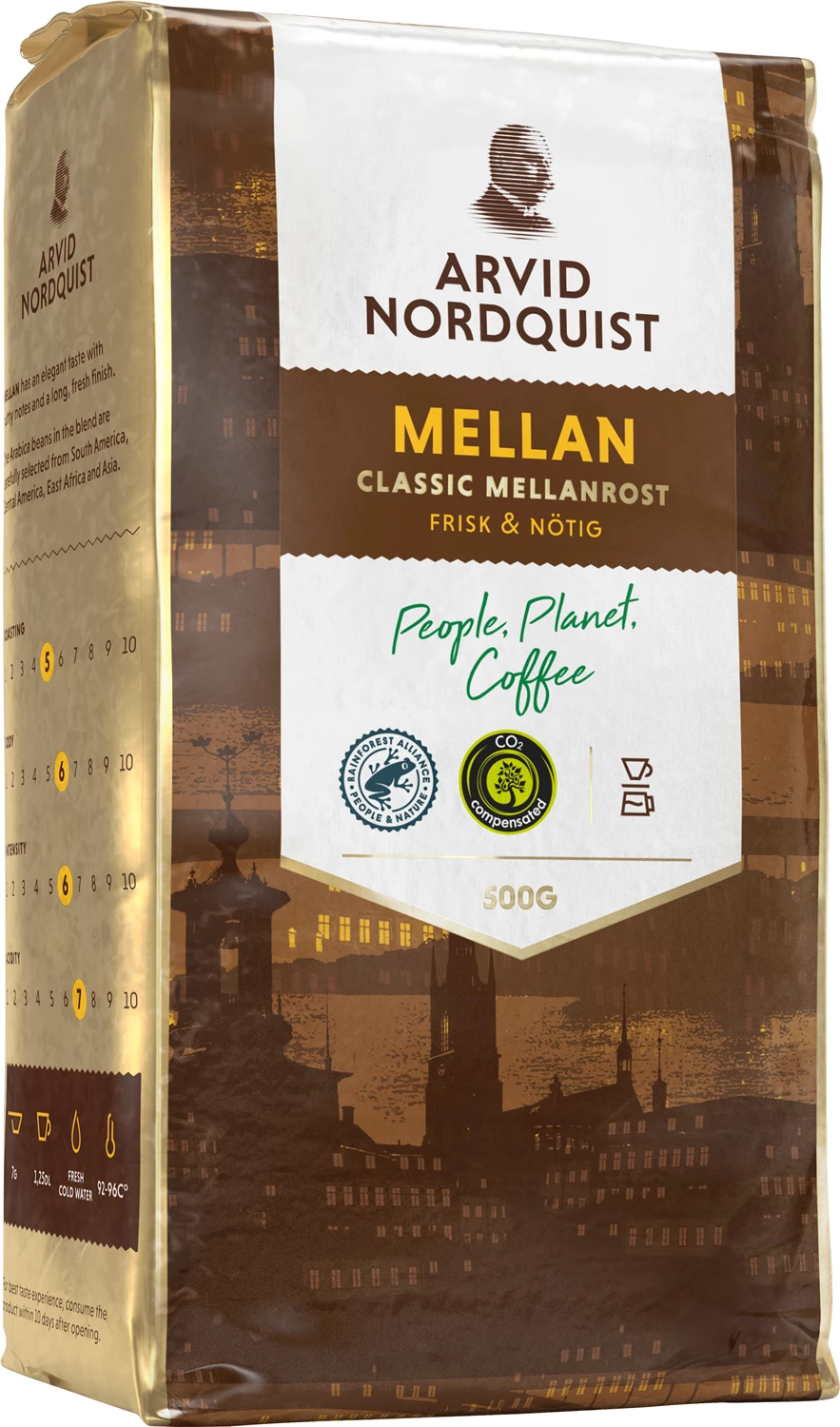 Kaffe Arvid N Classic Mellanrost 500g