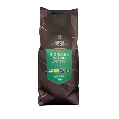 Kaffebönor Arvid Nordquist Highland Nature 1kg