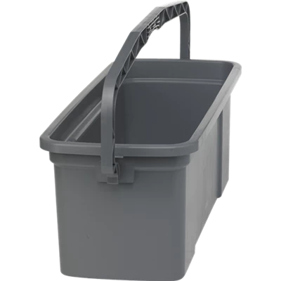Mopplåda Vikan 40cm med lock - prepareringskit grå