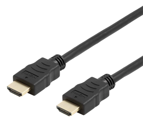 HDMI-kabel Deltaco Flex Svart 5m