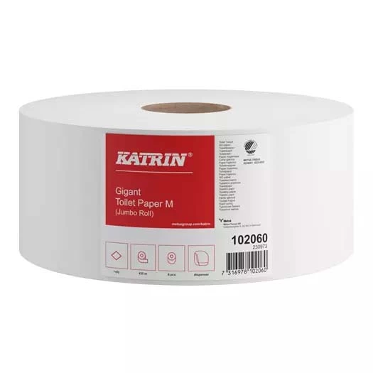 Toalettpapper Katrin Gigant M 435m 6rl/kolli