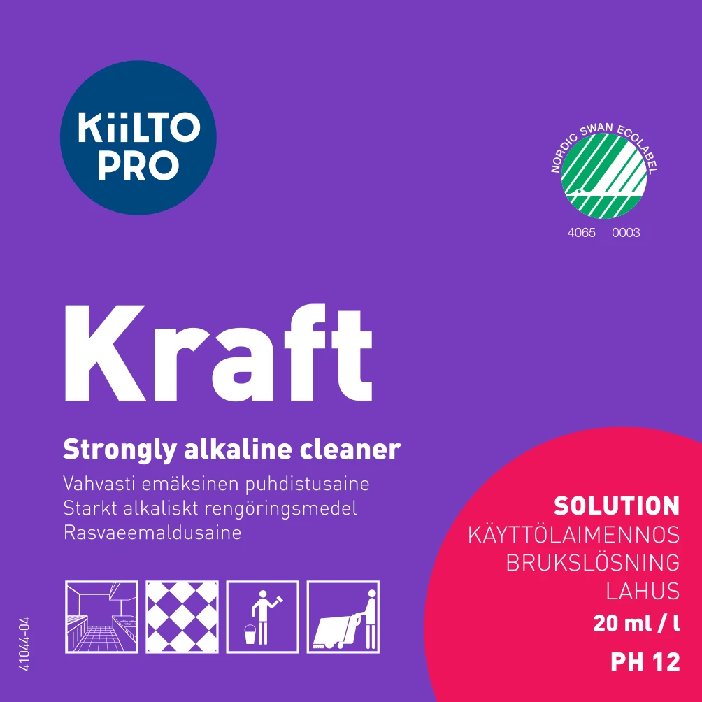 Kiilto etikett Kraft