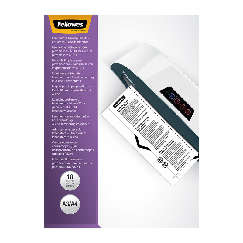 Laminering Rengöringsark 10st/fp